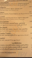 Creperie Les Vieux Volets menu