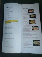 Crazy Dogs Grill menu