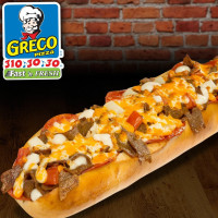 Greco Pizza Donair food