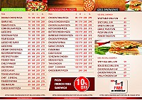 Laziz Pizza menu