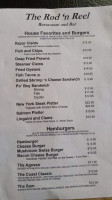 Rod'n Reel menu