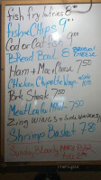 Vinny's Cafe And Lounge menu