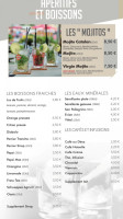 La treille menu