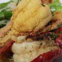 Blue Waters Caribbean Seafood Grill food