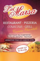 La Marsa menu