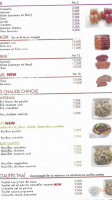 Sushi Time's menu