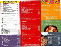 Heartland Point Cafe menu