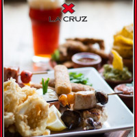 Cerveza la Cruz food