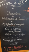 Chez Jean-marie menu