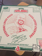 Papa Johns Pizza menu