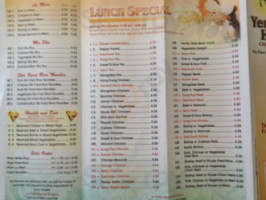 Yen Ching House menu