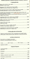 Le Rocher Montriond menu