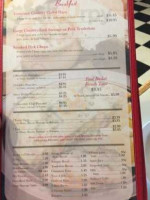 The Food Basket menu