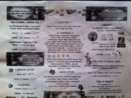 Goodman's American Pie menu