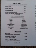 Rivers Edge Take Out menu