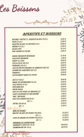 Relais De Champlecy menu