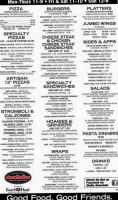 Goodfellas menu