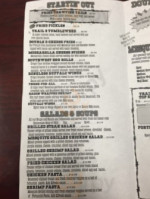 Double D Steakhouse menu