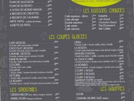 Bistro D'antioche menu