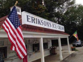 Erikson's Ice Cream outside