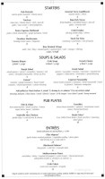 Us Tavern menu