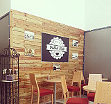 Pallet Cafe inside