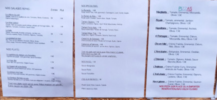 Odalys menu