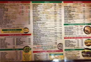 Tonys Pizzeria menu