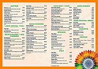 Cooma indian restaurant menu