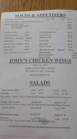 Jonathan's Pizza Italian Cuisine menu