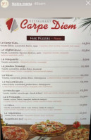 Carpe Diem menu