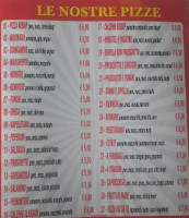 Mc Taifur Pizzeria Grigleria Kebap menu