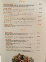 Raimondo's menu