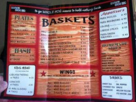 Southern Smoke Bbq menu