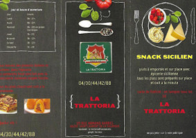 La Trattoria food