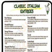 Rocco's Pizzeria menu