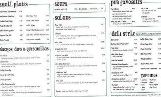 Murphy's Independentnepa menu