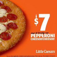 Little Caesar's Pizza inside