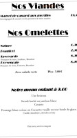 La Bergerie menu