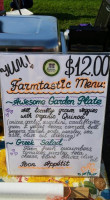 Farmtastic Heritage Foods Hub menu