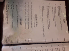 Griechisches Zorbas menu