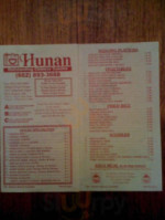 Hunan menu