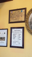 L'orecchietta menu