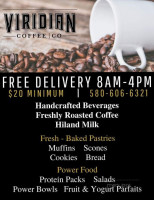 Viridian Coffee food