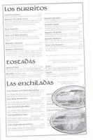 El Aguila Real menu