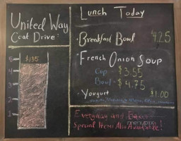 St. Stephen's Cafe menu