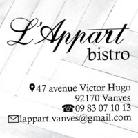 L'appart Bistro food