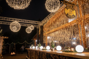 Valentins Biergarten inside