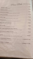 La Prada menu