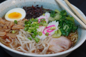 Uchiwa Ramen food